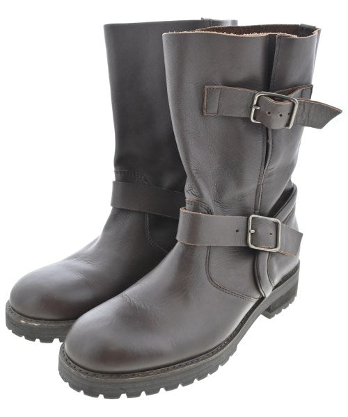 CABANE de ZUCCA BLOOD白血球 CABANE de zucca Boots Brown 0301926E0041 | Online Thrift Store