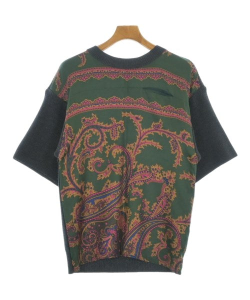 sacai ニット sacai Sweaters DarkGrayxGreenetc. 0303926Y0159 | Online Thrift