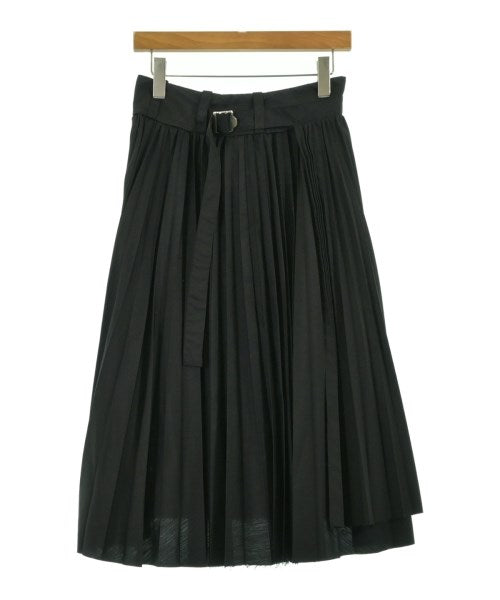 sacai Long/Maxi length skirts Black 0357926S0022 | Online Thrift