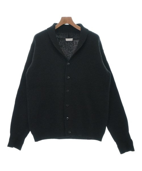 MARGARET HOWELL 黒 カーディガン Lサイズ Merino cashmere seamless bed cardigan in black | Margaret Howell