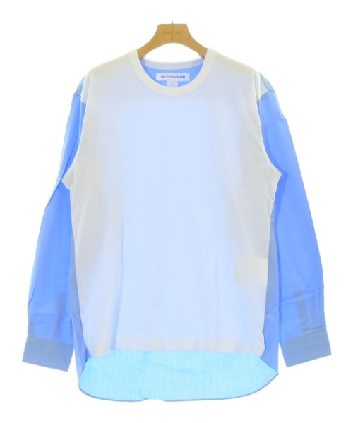 COMME des GARÇONS SHIRT XS ライトブルーの長袖シャツ COMME des GARCONS SHIRT Casual shirts Light bluexWhite