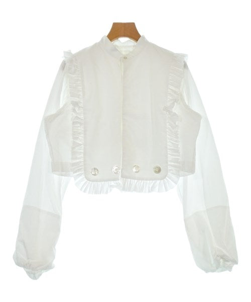 noir kei ninomiya Blouses White 2019326O0001 | Online Thrift Store