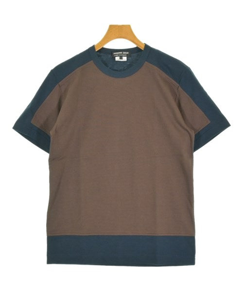 COMME des GARCONS HOMME DEUX Tee Shirts/Tops BrownxNavy