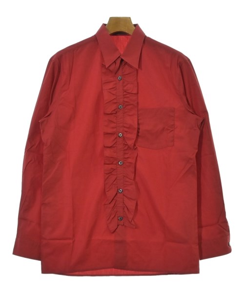 PRADA 赤 長袖シャツ 40 PRADA Casual shirts Red 4103726L0194 | Online Thrift Store