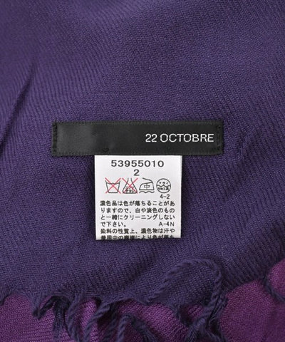 22 OCTOBRE Stoles