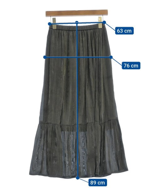 Rouge vif Long/Maxi length skirts