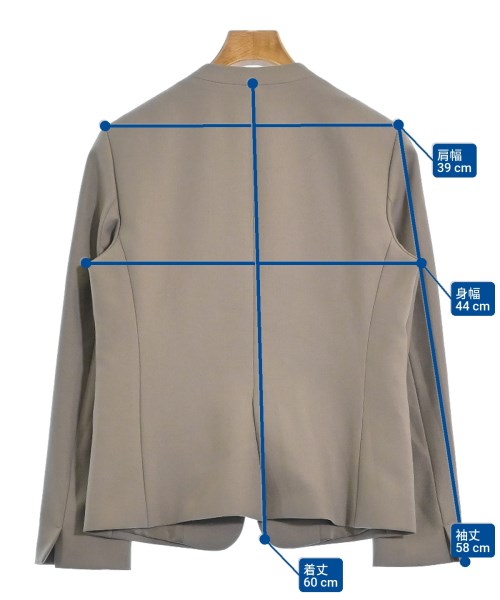 23ku Collarless jackets