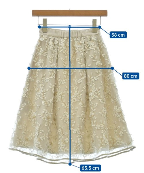 QUEENS COURT Knee length skirts