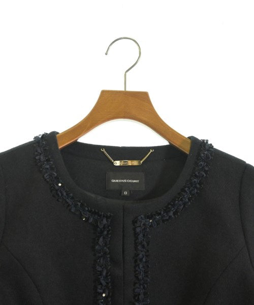 QUEENS COURT Collarless jackets