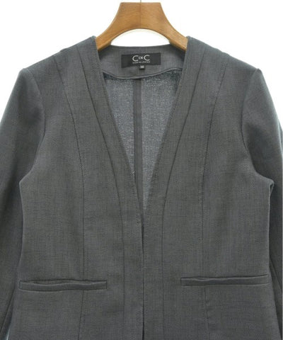 COUP DE CHANCE Collarless jackets