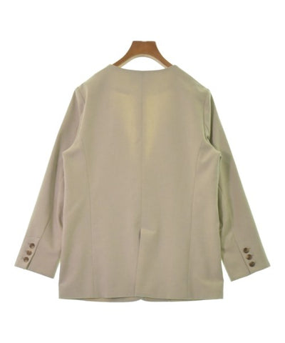 le coeur blanc Collarless jackets