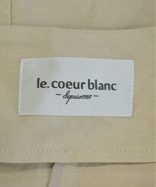 le coeur blanc Collarless jackets