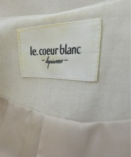 le coeur blanc Collarless jackets