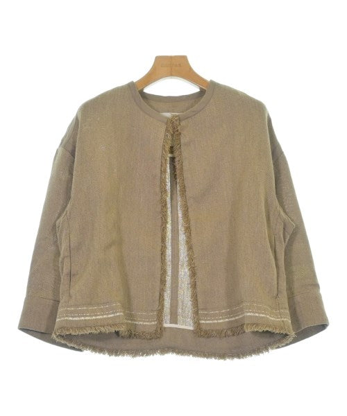 nano UNIVERSE Collarless jackets