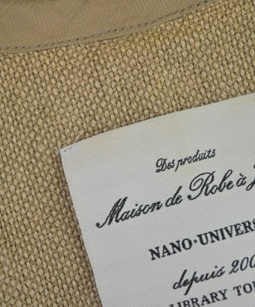 nano UNIVERSE Collarless jackets