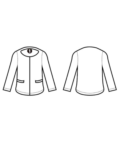 Nano UNIVERSE Collarless jackets