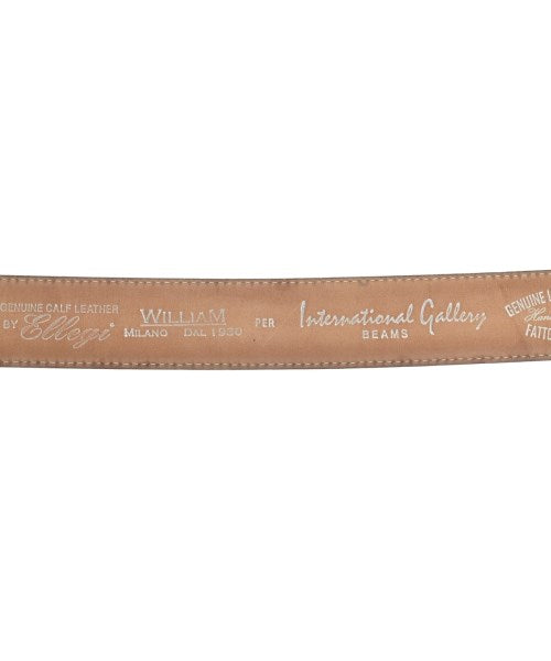 International Gallery BEAMS Belts
