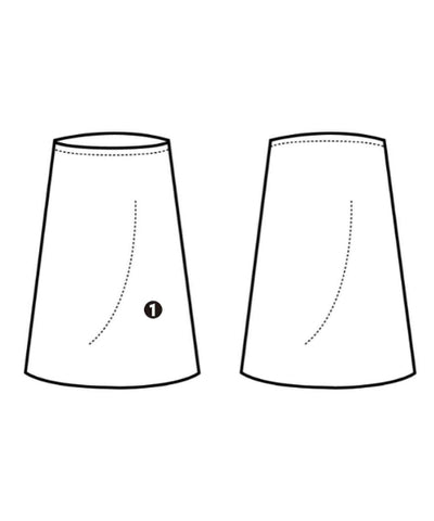 INDIVI Knee length skirts