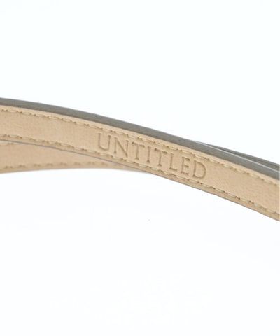 UNTITLED Belts