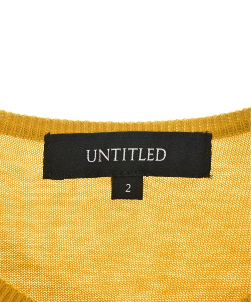 UNTITLED Sleeveless tops