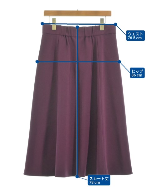 Kumikyoku Knee length skirts