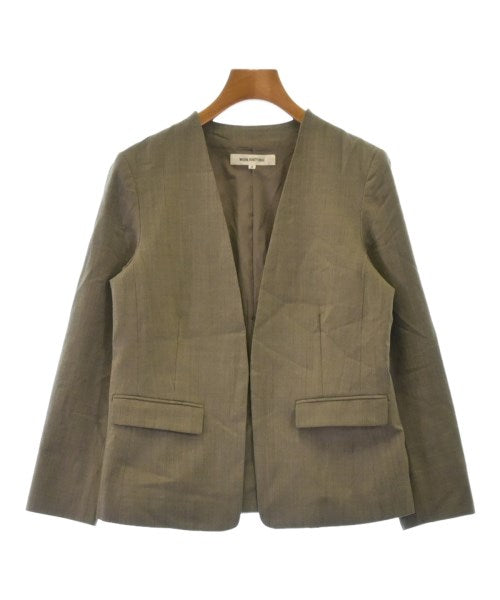 NATURAL BEAUTY BASIC Collarless jackets