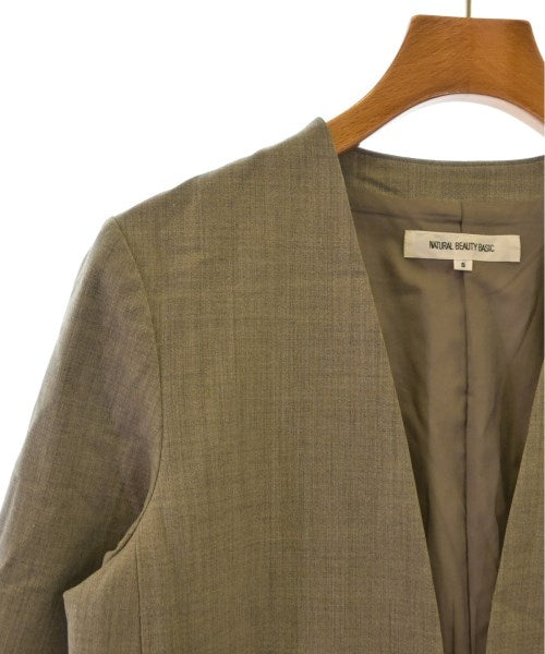 NATURAL BEAUTY BASIC Collarless jackets