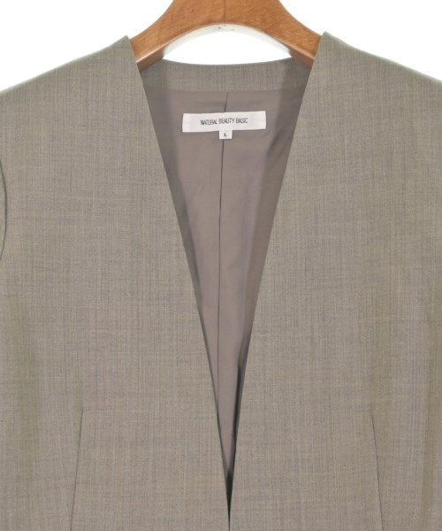 NATURAL BEAUTY BASIC Collarless jackets