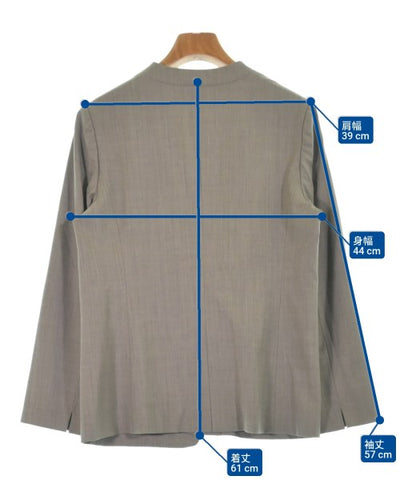 NATURAL BEAUTY BASIC Collarless jackets