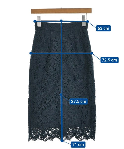 Jewel Changes Knee length skirts