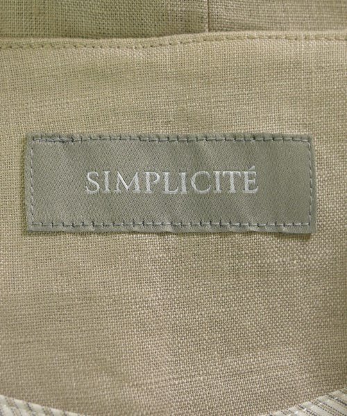 Simplicite Collarless jackets