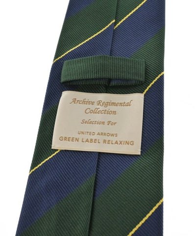 green label relaxing Ties