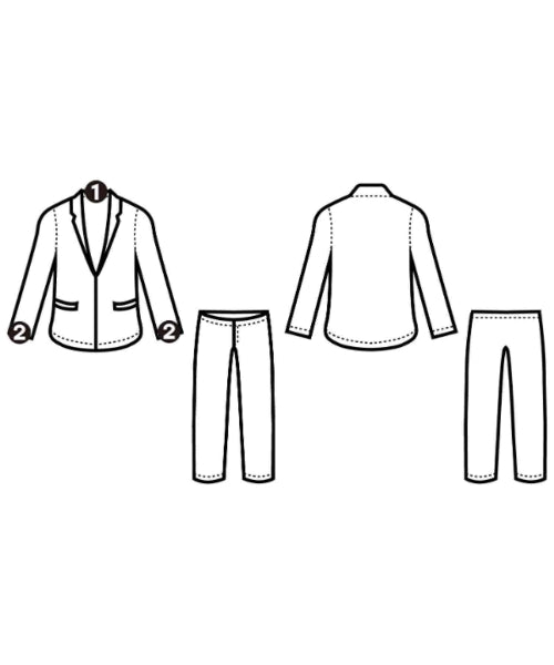 Green Label Relaxing Business suits