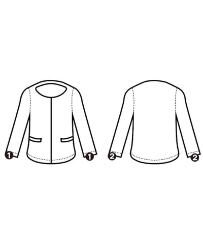 Rag & Bone Collarless jackets
