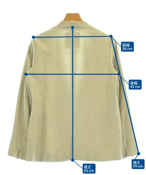 JOURNAL STANDARD L'ESSAGE Collarless jackets