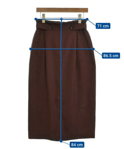 green label relaxing Knee length skirts