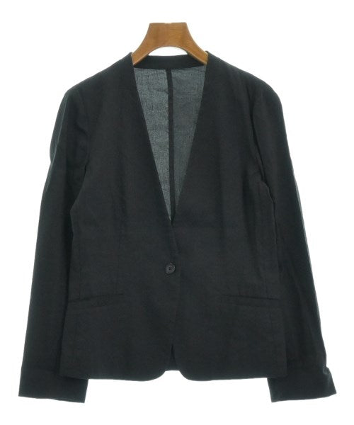 green label relaxing Collarless jackets