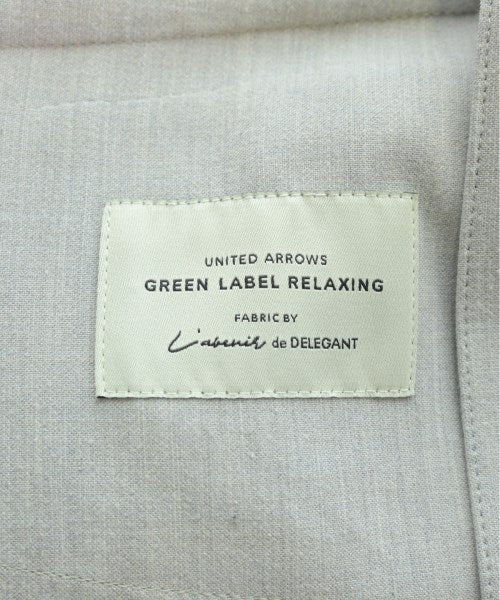 green label relaxing Collarless jackets