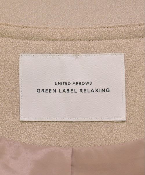 green label relaxing Collarless jackets