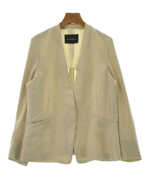 green label relaxing Collarless jackets