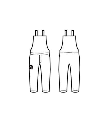 Green Label Relaxing Overalls/ Rompers/ Jumpsuits