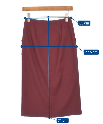 green label relaxing Knee length skirts