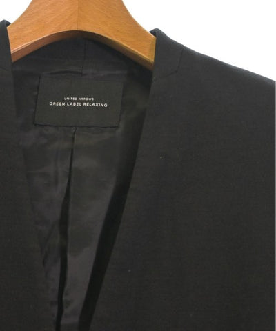 green label relaxing Collarless jackets