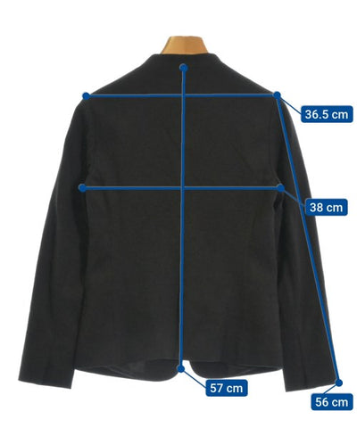 green label relaxing Collarless jackets