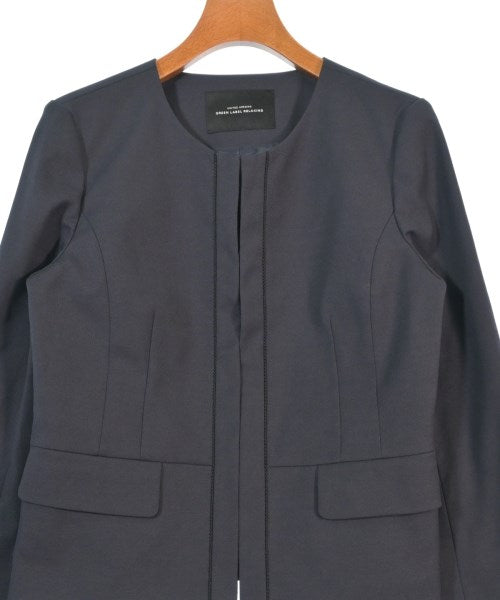 green label relaxing Collarless jackets