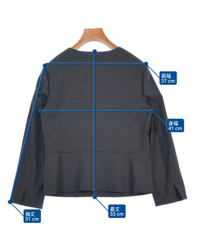 green label relaxing Collarless jackets