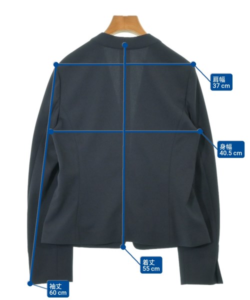 green label relaxing Collarless jackets