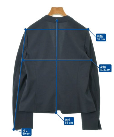 green label relaxing Collarless jackets