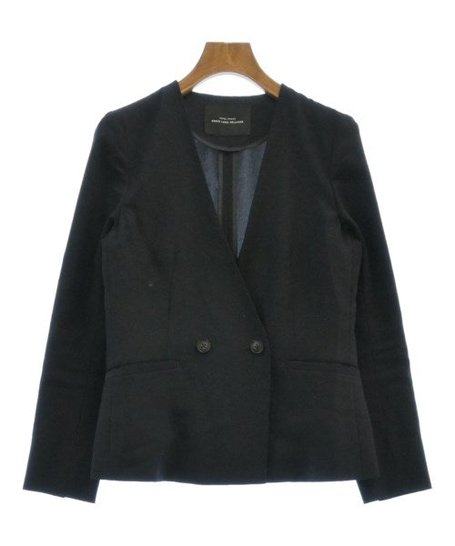 green label relaxing Collarless jackets