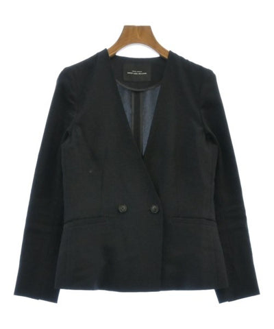 green label relaxing Collarless jackets